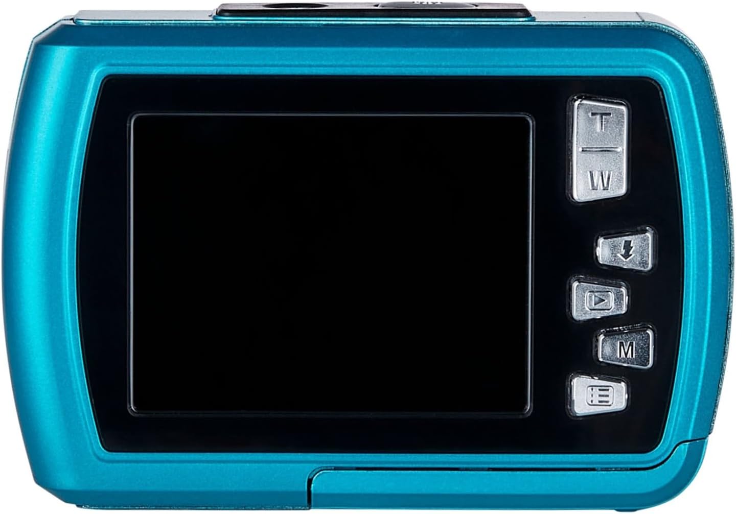 Polaroid IS048 Waterproof Instant Sharing 16 MP Digital Portable Handheld Action Camera, Teal